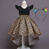 Kid Baby Girl Short Sleeve Princess Sequined Dresses