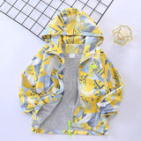 Kid Boys Thin Coat Foreign Windbreaker Outdoor Jacket