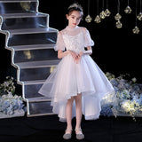 Kid Girl Princess Autumn Fashionable Show Poncho Dresses