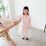 Kid Baby Girl Snow White Little Girl Western Style Dresses
