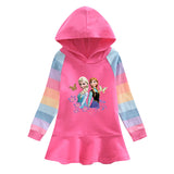 Kid Baby Girl Ice Long Sleeve Autumn Casual Dresses