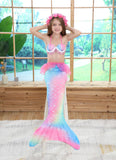 Kid Girl Mermaid Separate Bikini Swimsuit