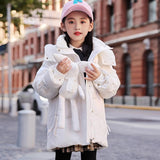 Kid Baby Girls Down Jacket Walk-in Heavy Winter Coat