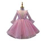 Kid Girl Princess Performance Gauze Dresses