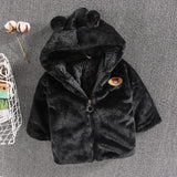 Kid Baby Boy Girl Autumn Winter Wool Warm Coats