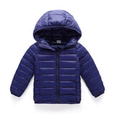 Kid Baby Boy Girl Down Cotton-padded Lightweight Jacket Coats