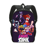 Kid Student Schoolbag Friday Night Funk Cartoons Polyester Large Backpack