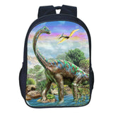 Elementary School Backpack Jurassic World Dinosaur Tyrannosaurus Rex Bags