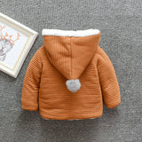 Kid Baby Boy Cotton Coat Cardigan Thick Jacket