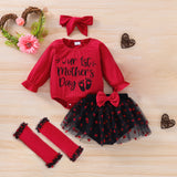 Baby Girl Mother's Day Climbing Suit Climbing 2 Pcs Sets