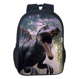 Elementary School Backpack Jurassic World Dinosaur Tyrannosaurus Rex Bags
