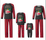 Family Christmas Mother Child Pajamas Set