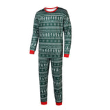 Family Matching Christmas Printed Pattern Parent-child Pajamas