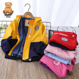 Kid Girl Jacket Bear Multicolor Waterproof Teddy Autumn Coats