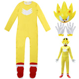 Kid Boy Border Source Sonic Halloween Party Role Cosplay Rompers