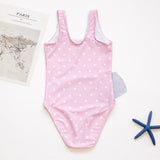 Kid Girl Printed One-piece Elephant Swimsuit