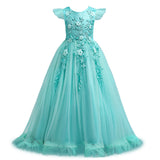 Kid Girl Foreign Princess Long Dress