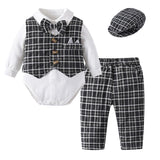 Baby Girl Set Autumn Long Sleeve Wrapped Fart Bowtie 2 Pcs Sets