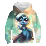 Kid Girls Boy Unicorn Hoodies Cartoon Sweatshirt Casual Pullover