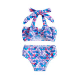 Baby Girls Summer Seaside Beach Wind Split Swimsuit