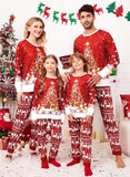 Family Autumn Christmas Parent-child Cotton Loose Pajamas