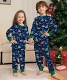 Family Matching Parent-child Cotton-printed Dinosaur Christmas Pajamas