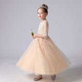 Kid Girl Autumn Spring Princess Formal Dresses