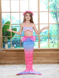 Kids Girl Ghnatygren Mermaid Bikini Split Swimsuit