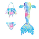 Kid Girl Mermaid Tail Spring Swimsuit