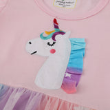 Kid Baby Girl Summer Unicorn Casual Dress