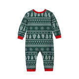 Family Matching Christmas Printed Pattern Parent-child Pajamas
