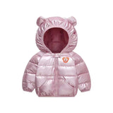 Kid Baby Boy Girl Down Winter Lightweight Cotton Cartoon Coats