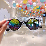 Kid Girl Sunglasses Cute Sunblock Polarizing Tide Cartoon Glasses