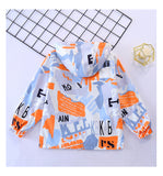Kid Boys Charge Thin Windbreaker Foreign Jacket Coats