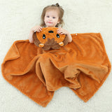 Kid Baby Wrap Cute Animals Blanket Pajamas