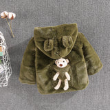 Kid Baby Boy Girl Autumn Winter Wool Warm Coats