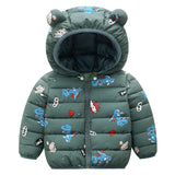 Kid Baby Boy Girl Light Down Cotton Autumn Winter Coat