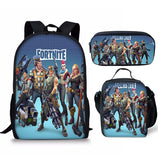 Fort Night School Bag Pen Backpack 3 Pcs Sets