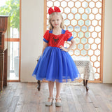 Kid Baby Girl Halloween Black Spider Princess Bow Dress