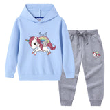 Kid Baby Girl Cotton Long Sleeve Spring Fall 2 Pcs Sets