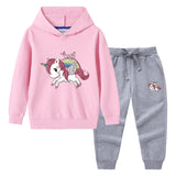 Kid Baby Girl Cotton Long Sleeve Spring Fall 2 Pcs Sets