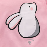 Kid Baby Girl Hoodie Bunny Print Cute Long Sleeve Easter Bunny Coats