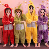 Kids Boys Girls Flannel Kick-proof Thickened Coral Fleece Pajamas