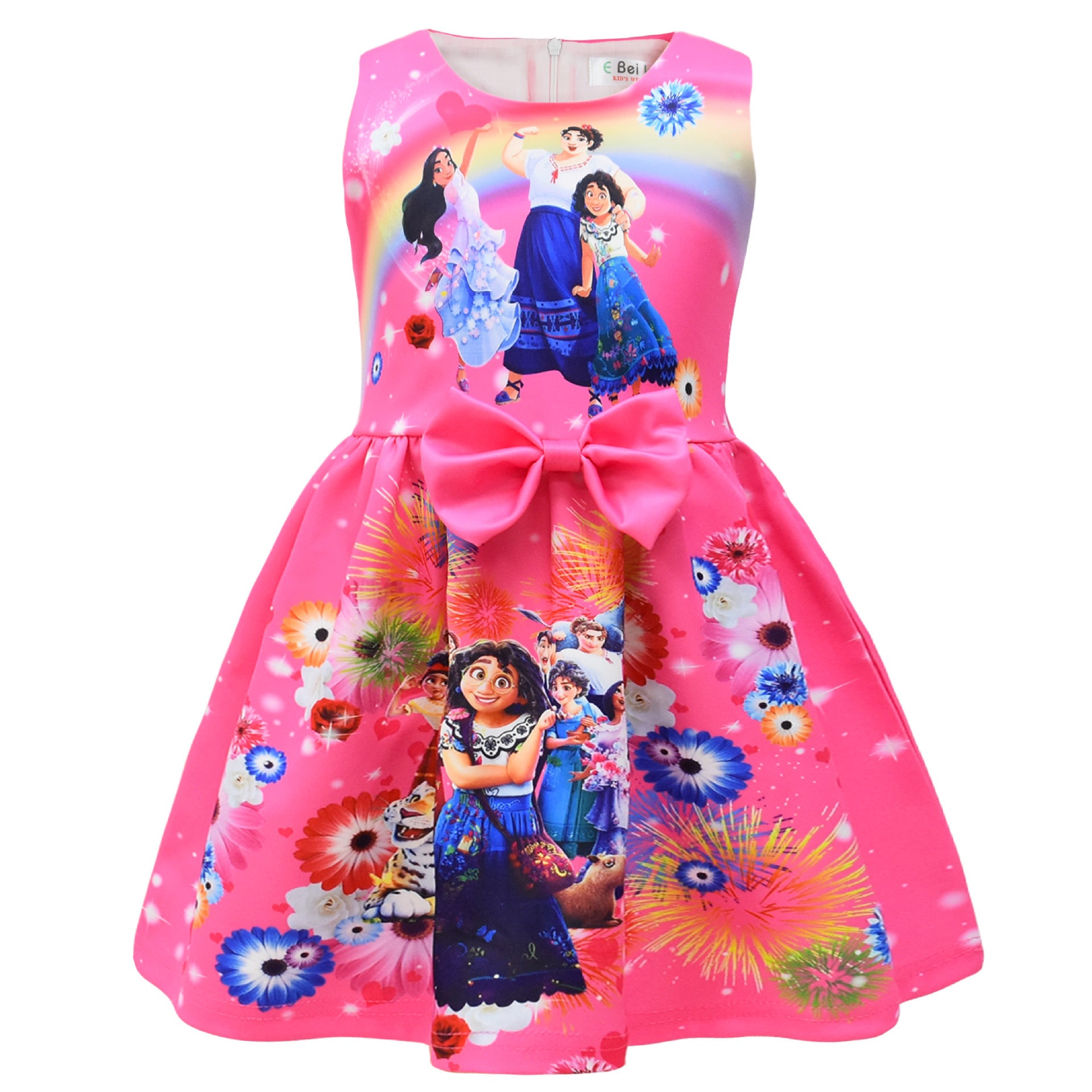 Kid Baby Girl Encanto Bowknot Dress