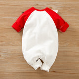 New Arrival Autumn and Spring Baby  Romper Adorable Cow Splice Jumpsuit