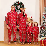 Reindeer Christmas Family Matching Pajama for Dad Mom Kid Family Look