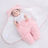 Baby Winter Thicken Sleeping Pajamas Romper Outwear