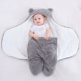 Baby Winter Thicken Sleeping Pajamas Romper Outwear