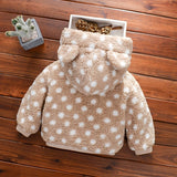 Toddler Boy Animal Raccoon Pattern Fluff Jacket Sweater Coat