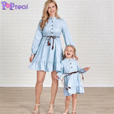 Family Matching Parent-Child Mom Daughter Dress